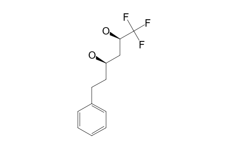 SYN-1,1,1-TRIFLUORO-6-PHENYL-2,4-HEXANEDIOL