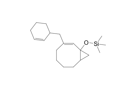 3-(2-Cyclohexenylmethyl)bicyclo[6.1.0]non-2-en-1-yl trimethylsilyl ether