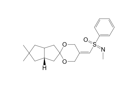 (3'aS)-N-Methyl-S-phenyl-S-[{tetrahydro-5'',5''-dimethylspiro[1,3-dioxan-2,2'-(1'H)-pentalen]-5(3'H)-ylidene}methyl]sulfoximine