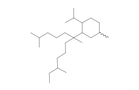 1-isopropyl-4-methyl-2-(2,6,10-trimethyldodecan-6-yl)cyclohexane