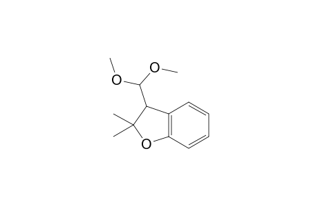 3-(Dimethoxymethyl)-2,2-dimethyl-2,3-dihydrobenzofuran