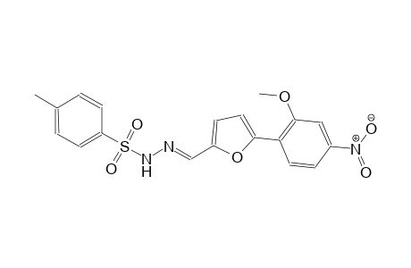 N'-{(E)-[5-(2-methoxy-4-nitrophenyl)-2-furyl]methylidene}-4-methylbenzenesulfonohydrazide