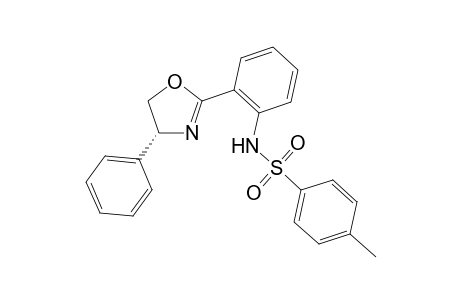 4-Methyl-N-[2-[(4R)-4-phenyl-2-oxazolin-2-yl]phenyl]benzenesulfonamide