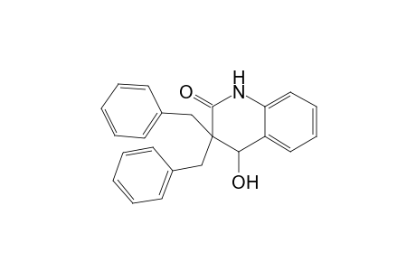 3,3-Dibenzyl-4-hydroxy-3,4-dihydro-1H-quinolin-2-one