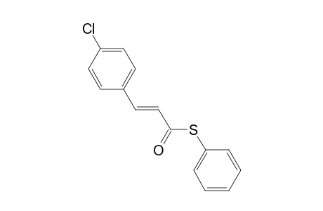(E)-3-(4-chlorophenyl)-2-propenethioic acid S-phenyl ester