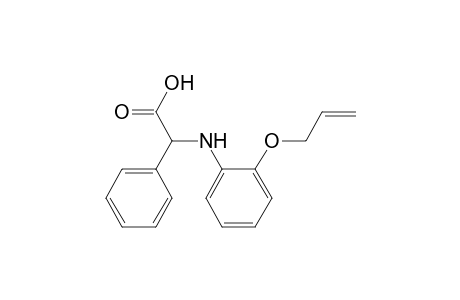 Benzeneacetic acid, .alpha.-[[2-(2-propenyloxy)phenyl]amino]-