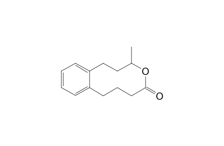 4-[2-(3-Hydroxybutyl)phenyl]butanoic acid .theta.lactone