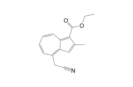Ethyl 4-Cyanomethyl-2-methylazulene-1-carboxylate