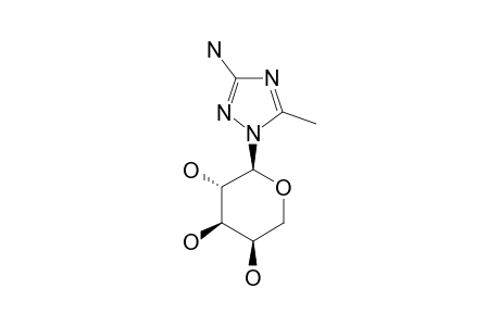 3-AMINO-1-(ALPHA-L-ARABINOPYRANOSYL)-5-METHYL-1H-1,2,4-TRIZOLE