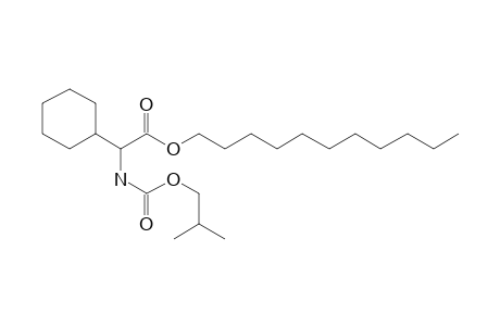 Glycine, 2-cyclohexyl-N-isobutoxycarbonyl-, undecyl ester