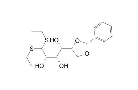 D-Mannose, 5,6-O-(phenylmethylene)-, diethyl mercaptal, (R)-