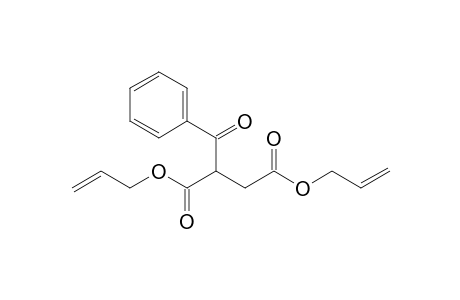 Diallyl 2-benzoylsuccinate