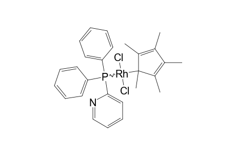 [[ETA(5)-C5ME5]RHCL2[KAPPA(1)-P-PH2PY]]