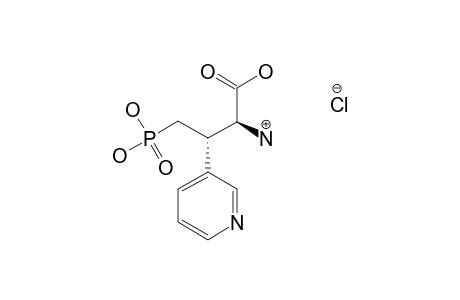 (2R,3S)-2-AMINO-4-PHOSPHONO-3-(PYRIDIN-3-YL)-BUTANOIC-ACID-HYDROCHLORIDE