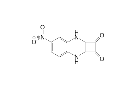 Cyclobuta[b]quinoxaline-1,2-dione, 3,8-dihydro-5-nitro-