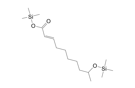 Decen-2-oic acid <9-hydroxy->, di-TMS