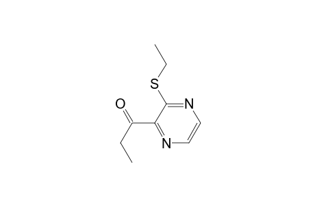 1-(3-Ethylsulfanylpyrazin-2-yl)propan-1-one