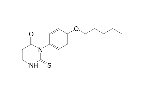 3-[p-(pentyloxy)phenyl]-2-thiohydrouracil