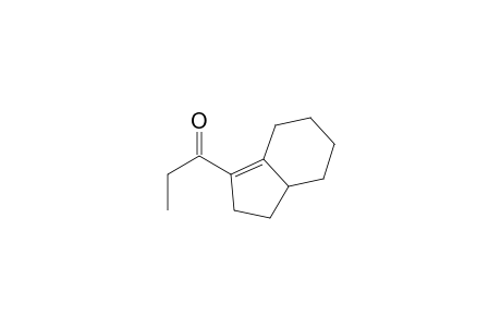 1-Propanone, 1-(2,4,5,6,7,7a-hexahydro-1H-inden-3-yl)-