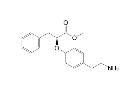 S-Methyl 2-[4-(2-amino-ethyl)phenoxy]-3-phenyl-propanoate