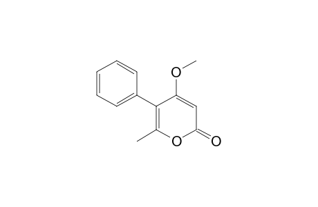 4-Methoxy-6-methyl-5-pheny-2H-pyran-2-one