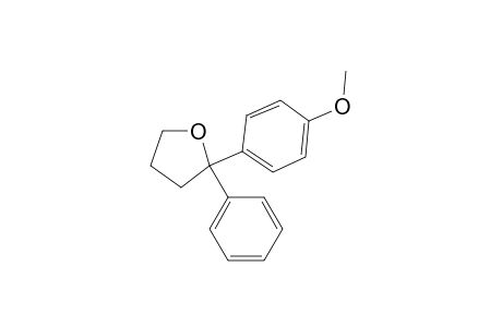 2-(4-Methoxyphenyl)-2-phenyltetrahydrofuran