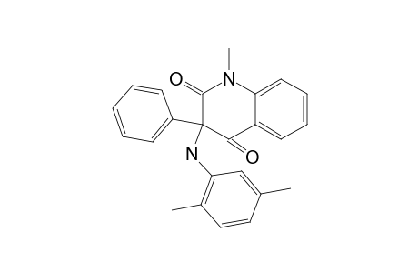 3-(2,5-dimethylphenylamino)-1-methyl-3-phenylquinoline-2,4(1H,3H)-dione