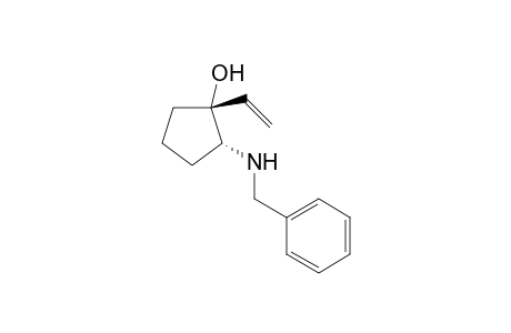 (1RS,2RS)-2-(Benzylamino)-1-ethenylcyclopentanol