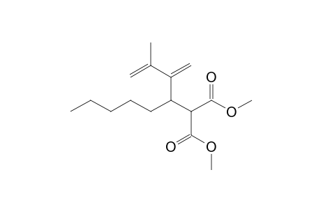 Dimethyl 2-[2-(prop-1-en-2-yl)oct-2-en-3-yl]malonate