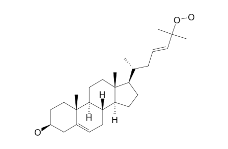 25-Hydroperoxycholesta-5,23(E)-dien-3.beta.-ol
