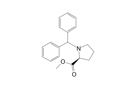 (S)-Methyl 1-benzhydrylpyrrolidine-2-carboxylate
