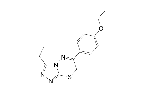 6-(4-Ethoxy-phenyl)-3-ethyl-7H-[1,2,4]triazolo[3,4-b][1,3,4]thiadiazine