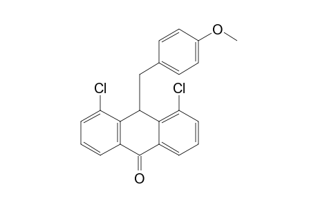 4,5-Dichloro-10-(4-methoxybenzyl)-10H-anthracen-9-one