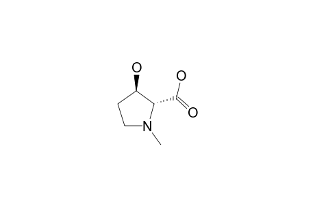 TRANS-3-HYDROXY-N-METHYL-L-PROLINE;M3HP