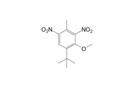 6-tert-butyl-2,4-dinitro-3-methylanisole