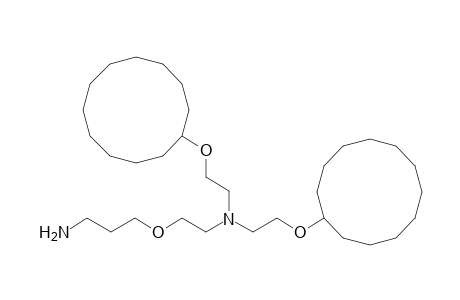 3-[2-[Bis[2-(cyclododecyloxy)ethyl]amino]ethoxy]propanamine