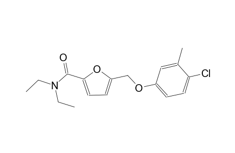 5-[(4-chloro-3-methylphenoxy)methyl]-N,N-diethyl-2-furamide