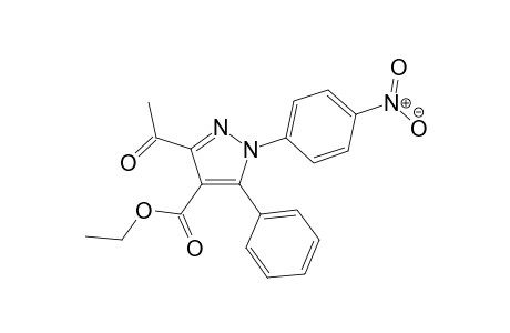 Ethyl 3-acetyl-1-(4-nitrophenyl)-5-phenyl-1H-pyrazole-4-carboxylate