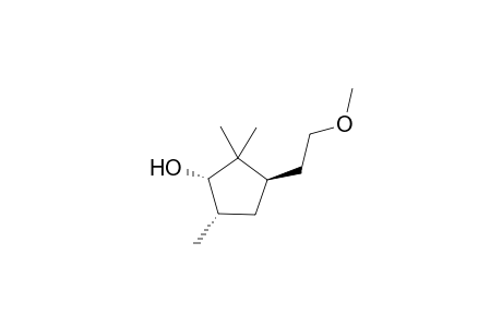 (1S,3R,5S)-3-(2-methoxyethyl)-2,2,5-trimethyl-1-cyclopentanol