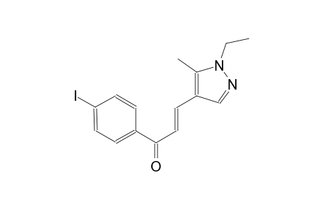 (2E)-3-(1-ethyl-5-methyl-1H-pyrazol-4-yl)-1-(4-iodophenyl)-2-propen-1-one