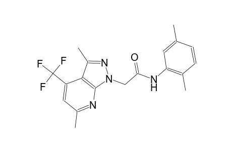 1H-pyrazolo[3,4-b]pyridine-1-acetamide, N-(2,5-dimethylphenyl)-3,6-dimethyl-4-(trifluoromethyl)-