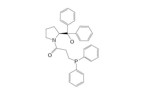 (S)-3-(DIPHENYLPHOSPHINO)-1-[2-(HYDROXYDIPHENYLMETHYL)-PYRROLIDIN-1-YL]-PROPAN-1-ONE