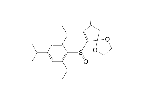 8-Methyl-6-[(2,4,6-triisopyopylphenyl)sulfinyl]-1,4-dioxaspiro[4.4]non-6-ene