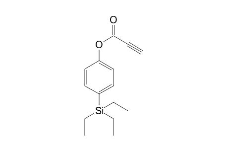 p-Triethylsilylphenyl Propiolate