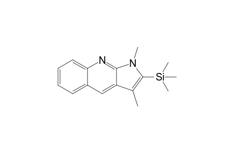 (1,3-dimethyl-2-pyrrolo[2,3-b]quinolinyl)-trimethylsilane