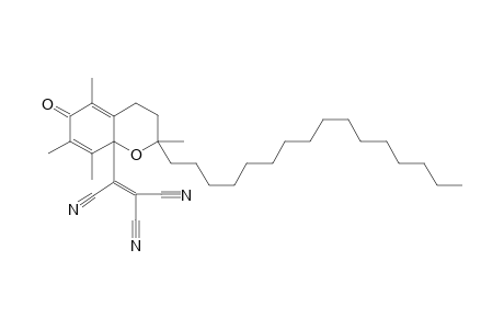 9-(1,2,2-Tricyanoethenyl)-.alpha.-tocopher-6-one