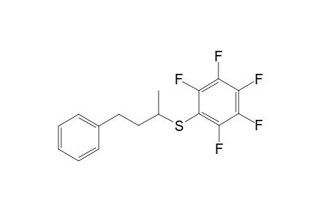 (rac)-2,3,4,5,6-Pentafluoro(4-phenylbutan-2-ylthio)benzene