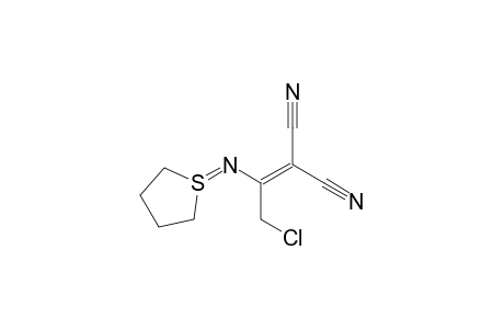 S-(Tetramethylene)-N-(3'-chloro-1',1'-dicyano-1'-propen-2'-yl)sulfimide