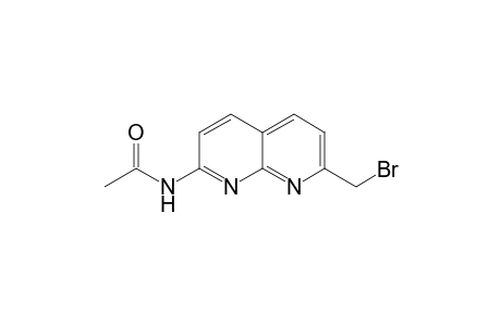 N-[7-(bromomethyl)-1,8-naphthyridin-2-yl]ethanamide