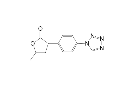 5-Methyl-3-(4-tetrazol-1-yl-phenyl)-dihydro-furan-2-one